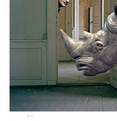 Mr Strange - Salvador Dali’s Rhinoceros - Giclée sur papier Hanhemühle 2