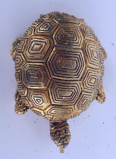 Lancel - Reveil Tortue, vers 1950 - Bronze 2