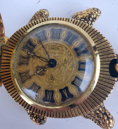 Lancel - Reveil Tortue, vers 1950 - Bronze 2
