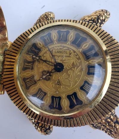 Lancel - Reveil Tortue, vers 1950 - Bronze 2