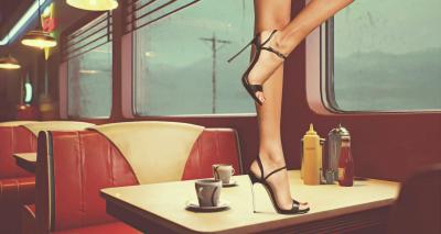 Mr Strange - High Heels, 2023 - Giclée sur papier Hanhemühle 2