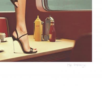 Mr Strange - High Heels, 2023 - Giclée sur papier Hanhemühle 2