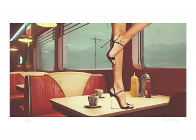 Mr Strange - High Heels, 2023 - Giclée sur papier Hanhemühle 2