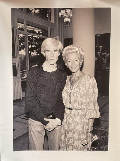Philippe LEDRU – Photo Andy Warhol et Lana Turner - Epreuve argentique, signée 2
