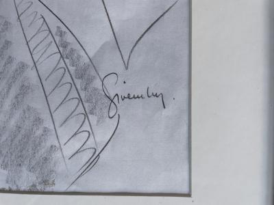 Hubert de GIVENCHY - Robe du soir - Dessin original, Haute couture 2