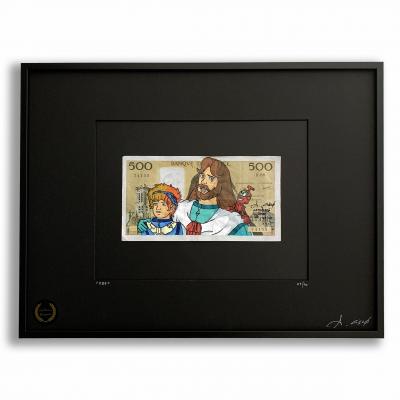 Cisco - U31, 2026 - Acrylique sur billet 2