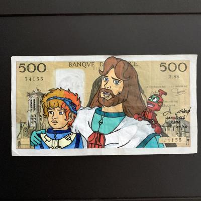 Cisco - U31, 2026 - Acrylique sur billet 2