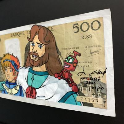 Cisco - U31, 2026 - Acrylique sur billet 2