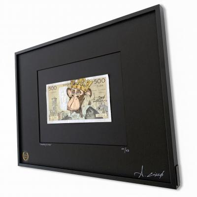 Cisco - Monkey’s King, 2024 - Acrylique sur billet 2