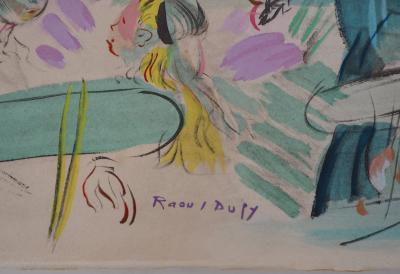 Raoul DUFY - Bal du Moulin de la Galette, 1953 - Lithographie Originale Signée 2