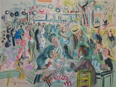 Raoul DUFY - Bal du Moulin de la Galette, 1953 - Lithographie Originale Signée 2