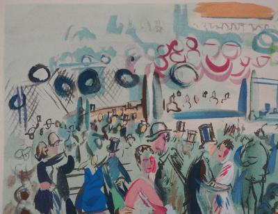 Raoul DUFY - Bal du Moulin de la Galette, 1953 - Lithographie Originale Signée 2