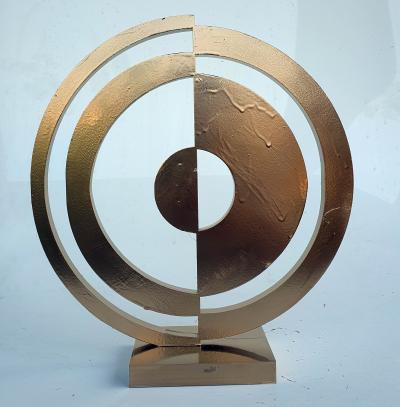 HAYVON - Arounf world Vasarely, 2023 - Sculpture 2