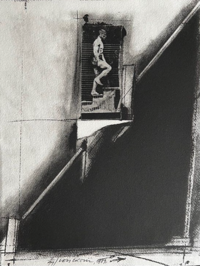 Vladimir VELICKOVIC - sans titre - Lithographie originale de 1989 2