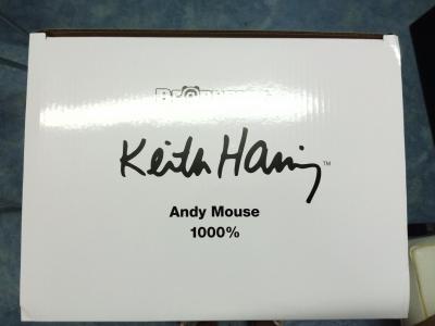 Medicom Toy - Be@brick Keith Haring Andy Mouse 1000% - Sculpture 2