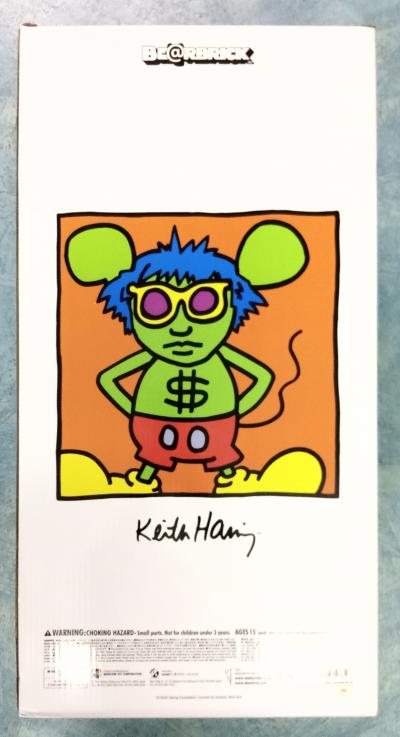 Medicom Toy - Be@brick Keith Haring Andy Mouse 1000% - Sculpture 2