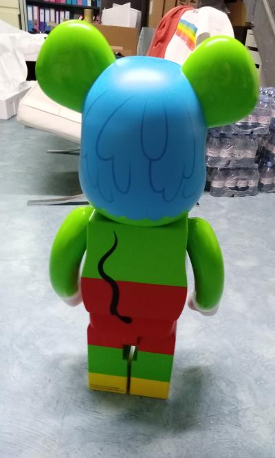 Medicom Toy - Be@brick Keith Haring Andy Mouse 1000% - Sculpture 2