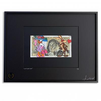 Cisco - Limitless’Love, 2024 - Acrylique sur billet 2