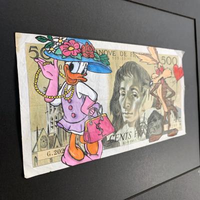 Cisco - Limitless’Love, 2024 - Acrylique sur billet 2