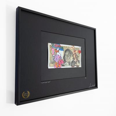 Cisco - Limitless’Love, 2024 - Acrylique sur billet 2