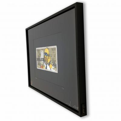 Cisco - Classy, 2024 - Acrylique sur billet 2