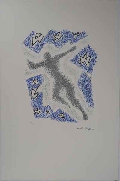 André Masson : La danse sous les étoiles,  Lithographie originale signée 2