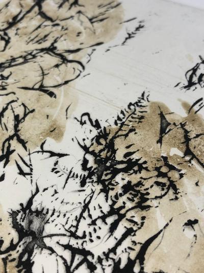 Liliane Eve Brendel - Les fougères - Gravure originale 2