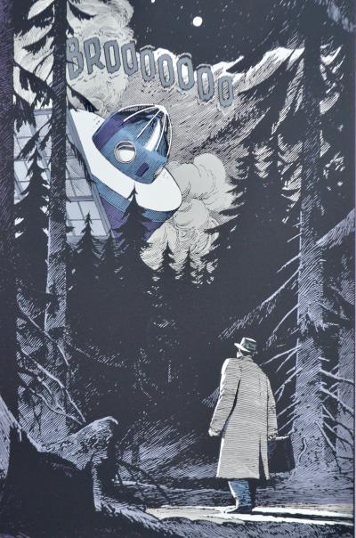 François Schuiten - les cités obscures - Triptique sérigraphies signée au crayon - 1996 2