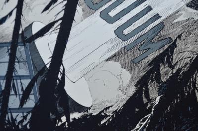 François Schuiten - les cités obscures - Triptique sérigraphies signée au crayon - 1996 2