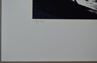 François Schuiten - les cités obscures - Triptique sérigraphies signée au crayon - 1996 2