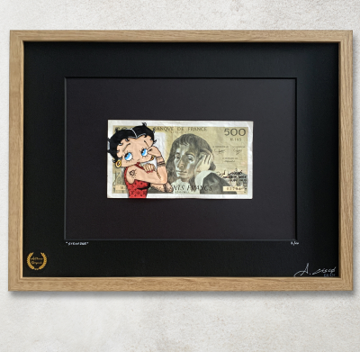 Cisco - Stronger, 2024 - Acrylique sur billet 2