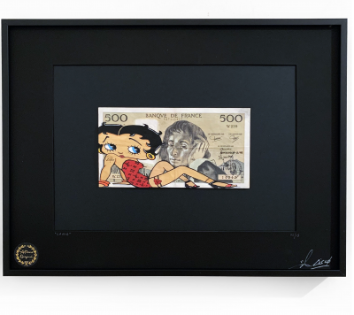 Cisco - Chipie, 2025 - Acrylique sur billet 2