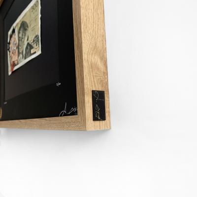 Cisco - Stronger, 2024 - Acrylique sur billet 2