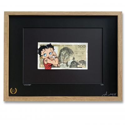 Cisco - Stronger, 2024 - Acrylique sur billet 2