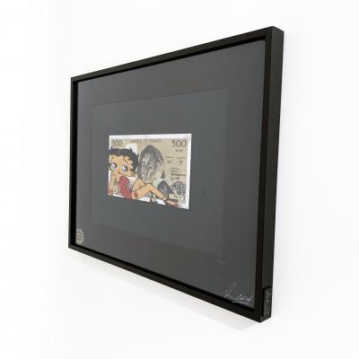 Cisco - Chipie, 2025 - Acrylique sur billet 2