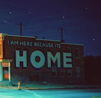 Mr Strange - 2022 - Back Home - Giclée sur papier Hanhemühle 2