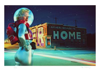 Mr Strange - 2022 - Back Home - Giclée sur papier Hanhemühle 2