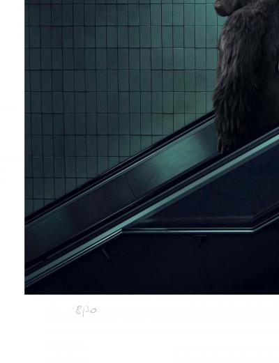 Mr strange - 2022 - The Escalator - Giclée sur papier Hanhemühle 2