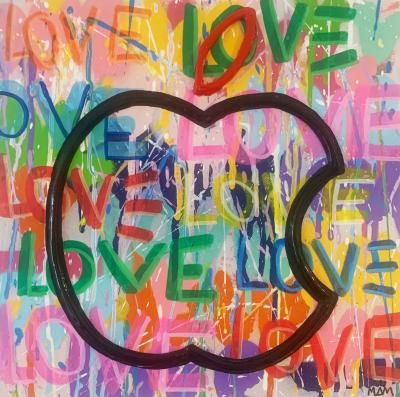 Mam - Pomme d’Amour - Technique mixte sur toile 2