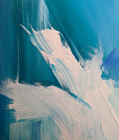 Benoit GUERIN - Caraibes, 2023 - Acrylique sur toile signée 2