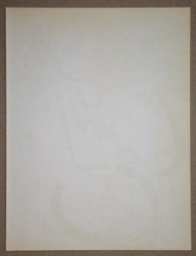 Marc CHAGALL - Auto-portrait, 1960 - Lithographie originale 2