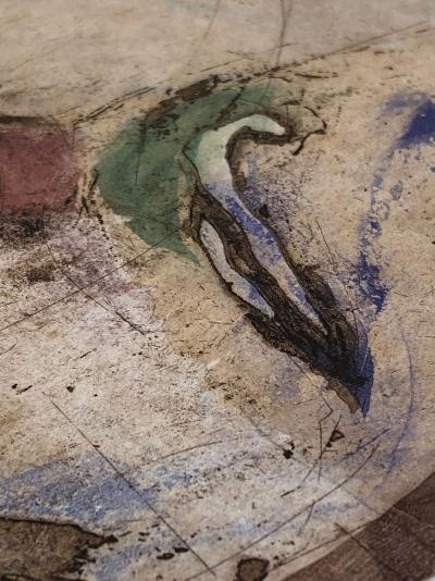 Sylviane Canini - Continent B - Gravure originale 2