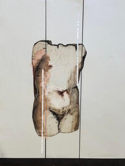 Sylviane Canini - Homo Sapiens II, 2005 - Gravure originale 2