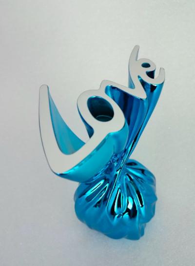 Sagrasse - Passion Boer blue - Résine et poudre de marbre 2