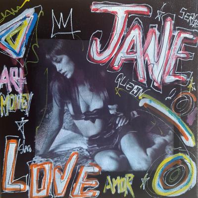 SPACO - Jane Birkin , 2023 - Acrylique sur toile 2