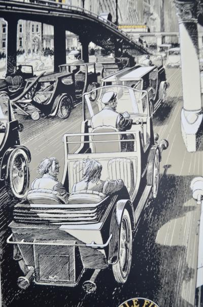 François Schuiten - Un Siècle Fiévreux, 1995 - Sérigraphie 2