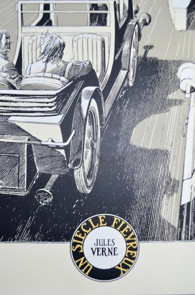 François Schuiten - Un Siècle Fiévreux, 1995 - Sérigraphie 2