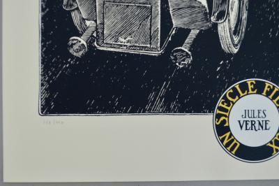François Schuiten - Un Siècle Fiévreux, 1995 - Sérigraphie 2