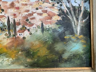 Jean Bouché - Saint Tropez 2010 - Huile sur toile . 2