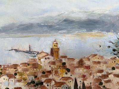 Jean Bouché - Saint Tropez 2010 - Huile sur toile . 2